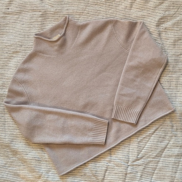 NAKED Cashmere Cashmere Sweater, size L, Sheepskin - Picture 1 of 5